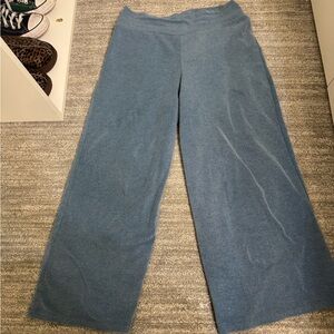 Women's Blue Wide-Leg Pants